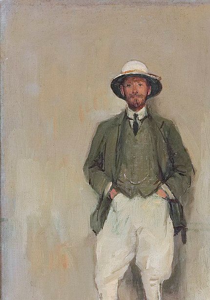 Walter Burton Harris målad av John Lavery.