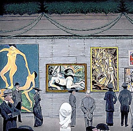 Från Armory Show 1913 (James R. Huntsberger).