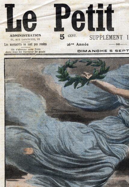 Man talade om att Paris hade en skyddsängel. Slaget vid floden Marne, som efter många förluster vanns av fransmännen och deras allierade.
