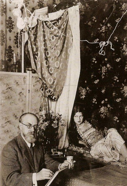 Matisse och hans modell Zita,1928.