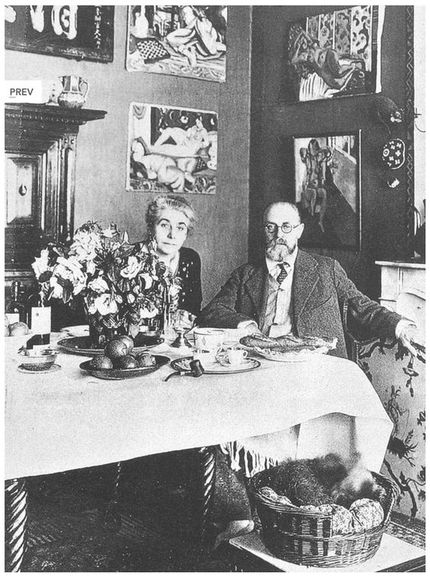 Makarna Matisse i sin nya våning. En nystart?