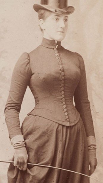 Miss Etta Cone som ung (18 -19 år).