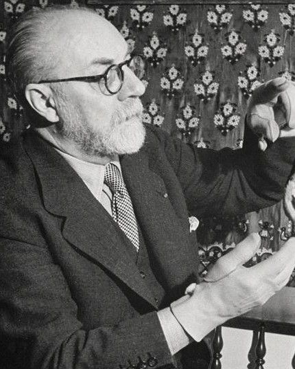 Matisse med sin favorit ca1934.
