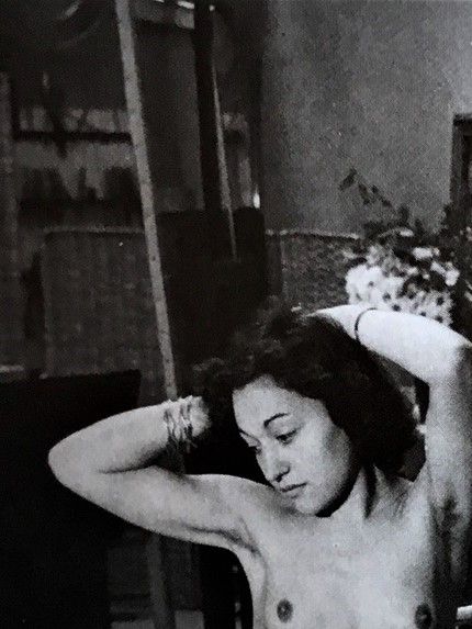 Matisse i sin ateljé på Rue des Plantes i Paris 1939 (Foto: Brassaï).