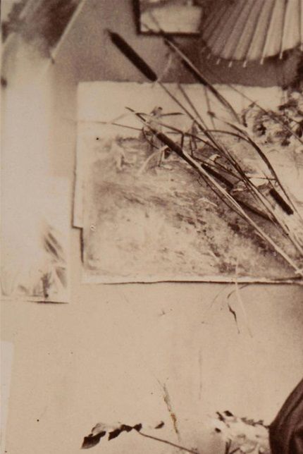 Hilma af Klint på Konstakademien 1885.
