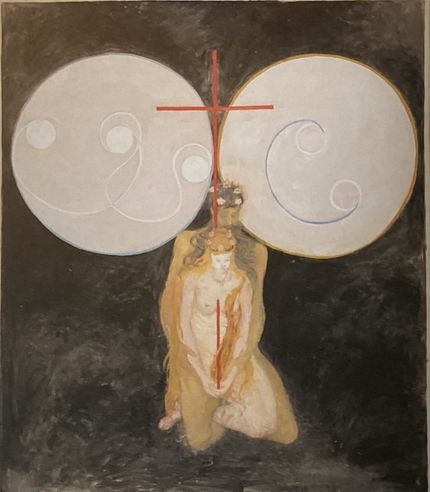 Figurmålningar nr 6. Serie WU/Rosen, Grupp III, 1907 (Tystnad).