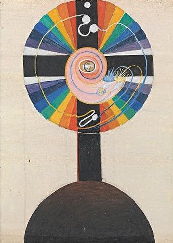Utan titel nr 2. Serie US, Grupp VIII, 1913.