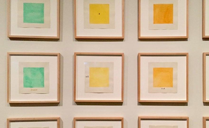 Bilder ur Parsifalserien från utställning på Guggenheim Museum i New York.