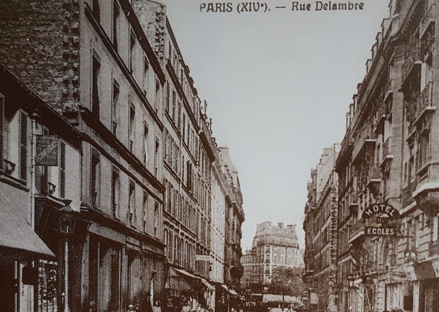 Här på Rue Delambre låg deras Hôtel des Écoles.