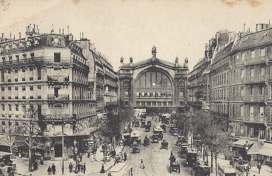 Isaac Grünewald  och Einar Jolin anlände till Gare du Nord på höstkanten 1908.