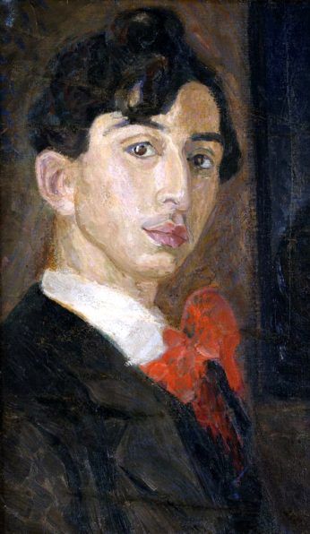 Isaac Hirsche Grünewald, självporträtt 1904.
