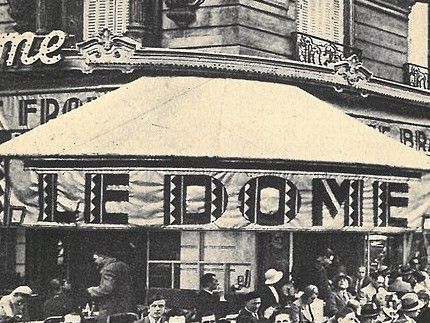 Isaac ville visa upp alla sina tidigare tummelställen i Montparnasse: Le Dôme, La Rotonde, La Coupole, La Closerie des Lilas, Le Select... sedan kunde man ju alltid rulla ner för backen till det närliggande Saint-Germain des Prés och Brasseri Lipp, Café de Flore, Les Deux Magots...