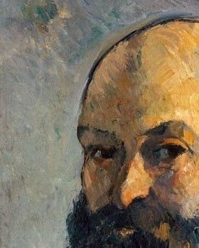 Paul Cézanne, självporträtt.