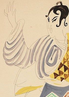 Kostymskiss för operetten 